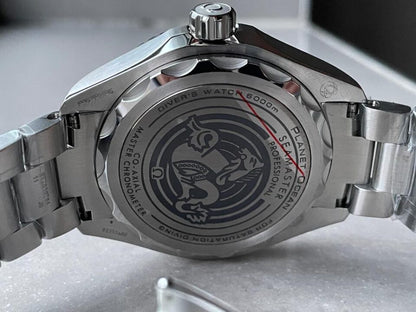 Seamaster 6000M Ultra Deep SS VSF 1:1 Best Edition Deep Blue Dial on SS Bracelet A8912