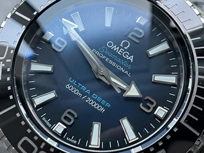 Seamaster 6000M Ultra Deep SS VSF 1:1 Best Edition Deep Blue Dial on SS Bracelet A8912