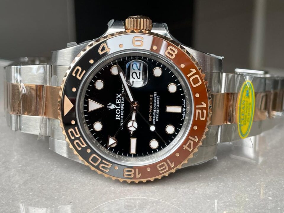 Clean Factory 1:1 Rolex GMT-Master II 126711 CHNR Black/Brown Ceramic Rootbeer Best Edition DD3285 CHS
