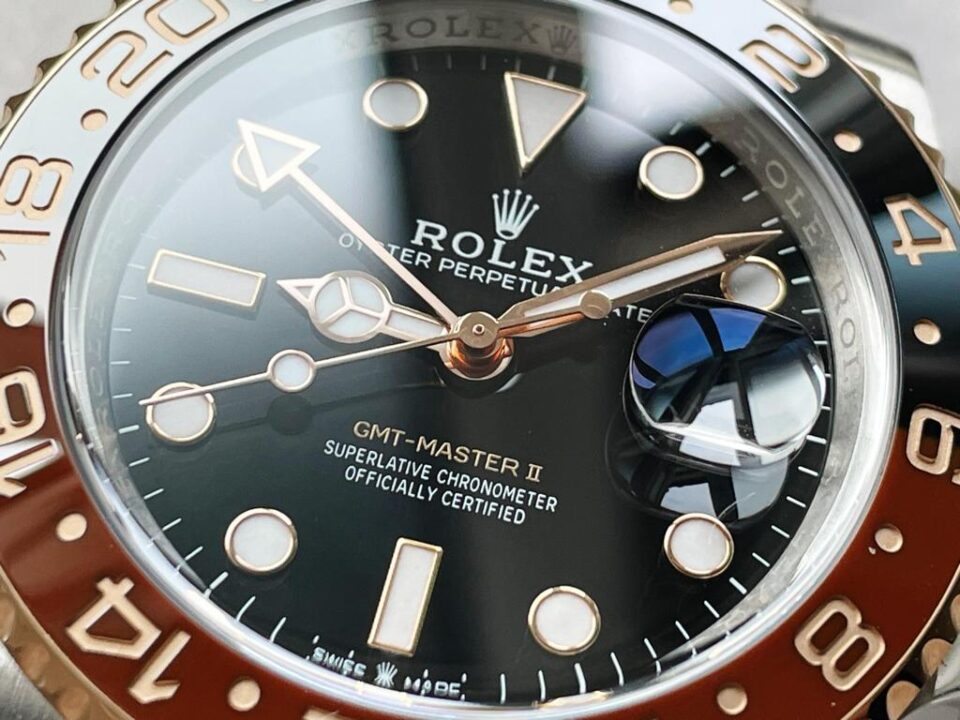 Clean Factory 1:1 Rolex GMT-Master II 126711 CHNR Black/Brown Ceramic Rootbeer Best Edition DD3285 CHS