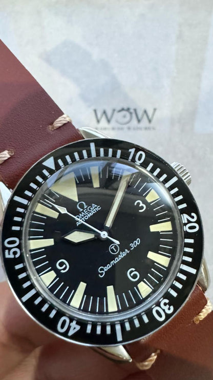 Omega Vintage Seamaster 300 Military Date Automatic Mens Watch