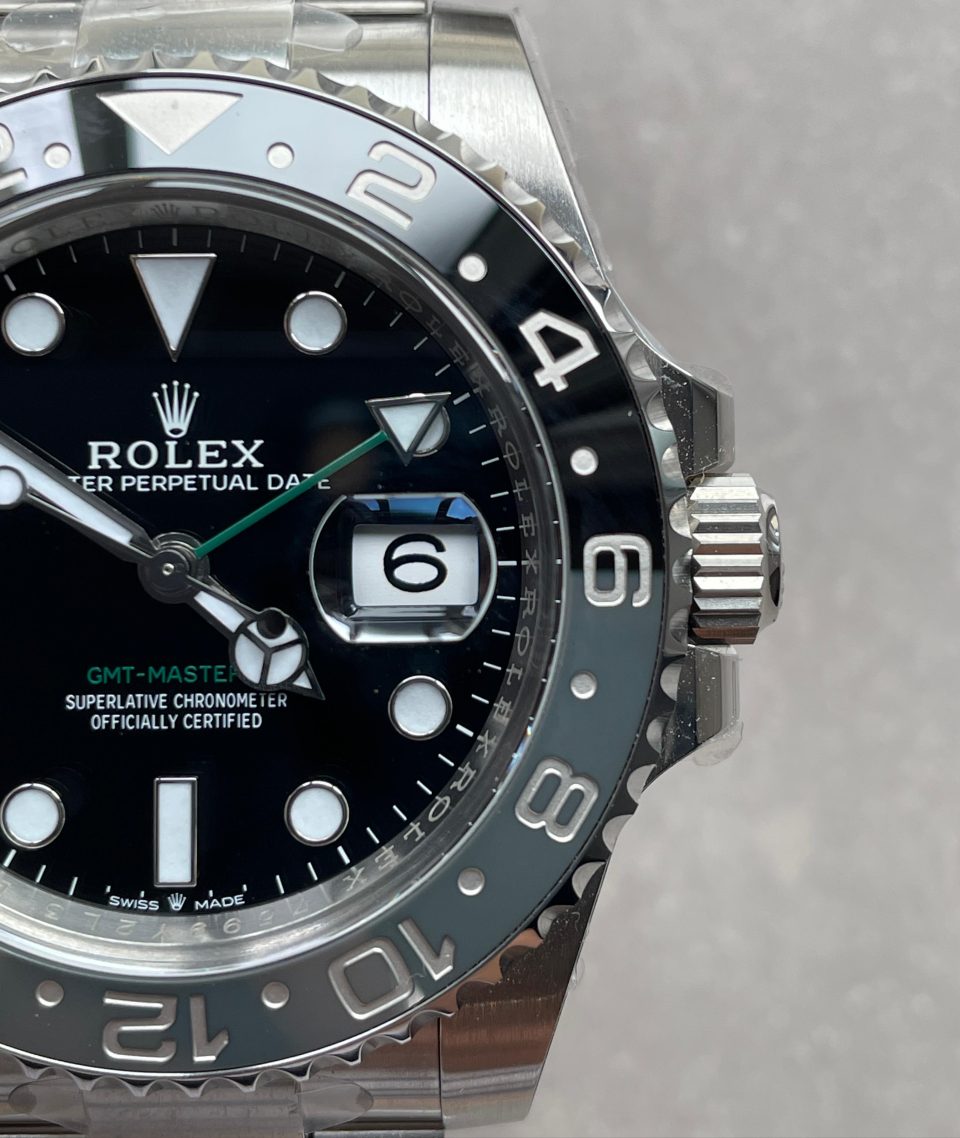 ARF Factory 1:1 Rolex GMT-Master II 126710 GRNR Bruce wayne Best Edition Black/grey Ceramic VR3285 CHS