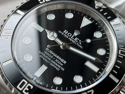 CLEAN FACTORY 1:1 Rolex Submariner 124060LN 904L SS Black Dial VR3230