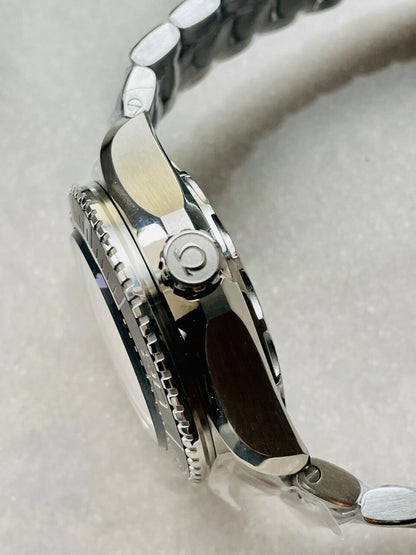 Seamaster 6000M Ultra Deep SS SBF VF 1:1 Best Edition Deep Blue Dial on SS Bracelet A8912 SCG