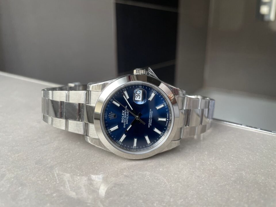 VSF Factory 1:1 Rolex DateJust 41 126300 904L SS Best Edition Blue Dial VS3235