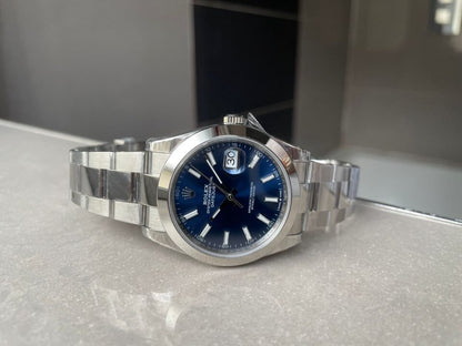 VSF Factory 1:1 Rolex DateJust 41 126300 904L SS Best Edition Blue Dial VS3235