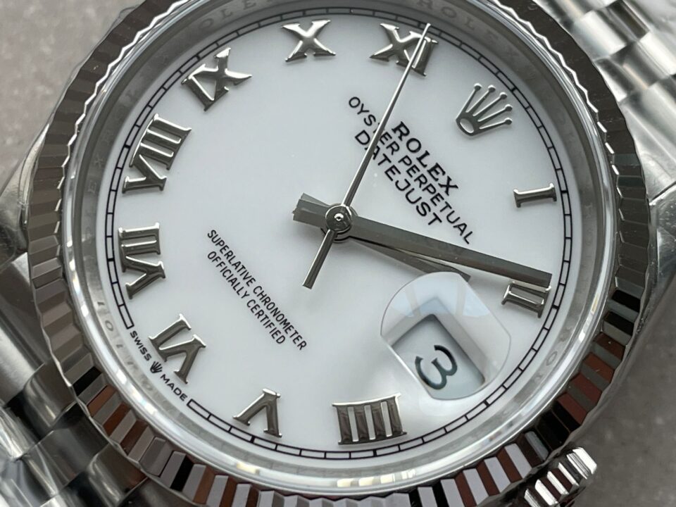 VSF Factory 1:1 Rolex Datejust 41mm 16030 Roman markers White dial VS3235