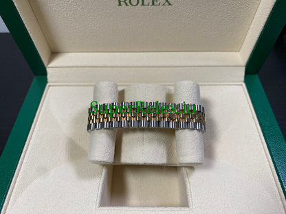 Rolex Datejust 31 Steel and Yellow Gold White Roman Dial Ref.278273
