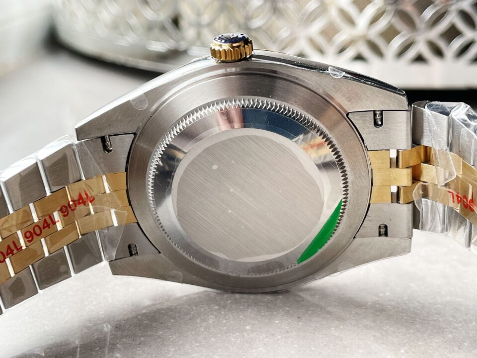 EW Factory 1:1 Rolex DateJust 41 126333 SS/YG Best Edition 904L Steel White Stick Dial