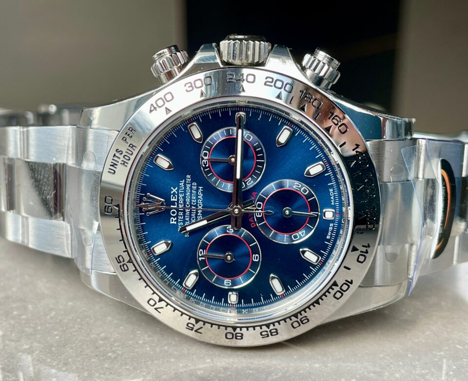 BTF factory 1:1 Rolex Daytona 116509 Best Edition Blue Dial SA4130 V2