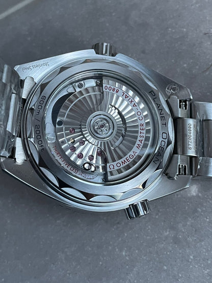 Planet Ocean Sea master 39.5mm White Real Ceramic VSF 1:1 Best Edition on SS strap A8906