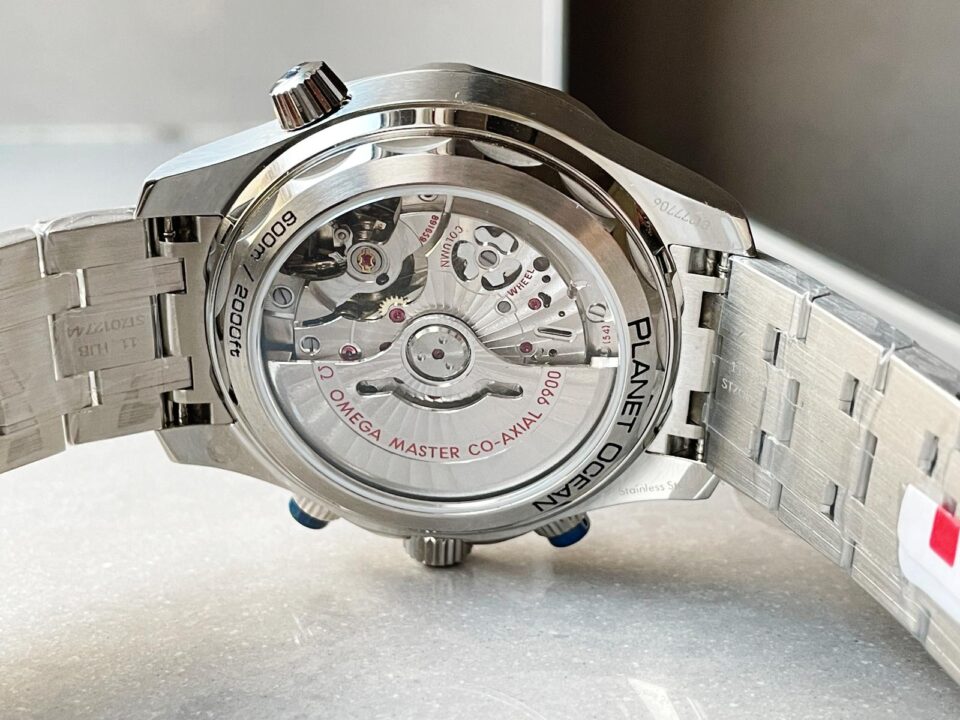 Seamaster 300M Chrono SS OMF 1:1 Best Edition Grey Dial on SS Bracelet A9900