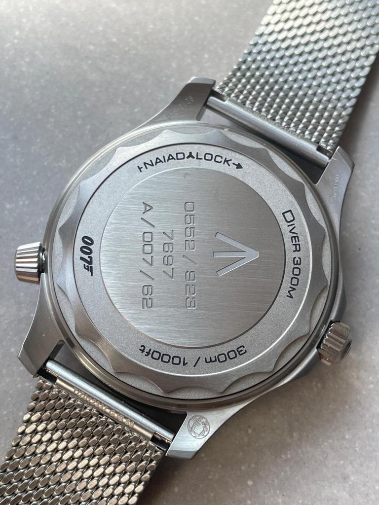 Seamaster 300 “No Time to Die” Limited Edition VSF 1:1 Best Edition on SS Mesh Bracelet A8806 V4