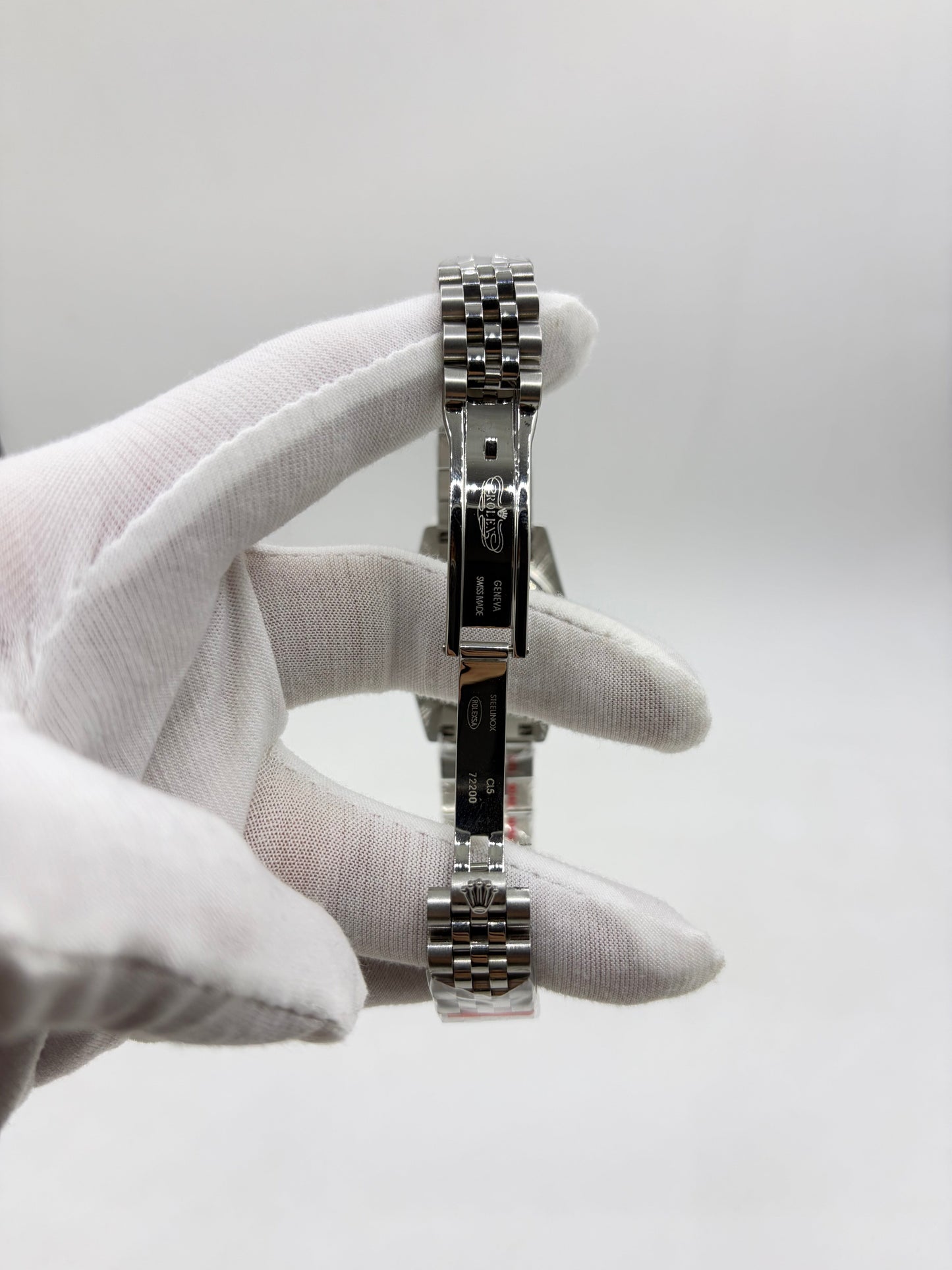 Rolex Platinum Dial Datejust 31 Silver Roman Roman Ref.178246