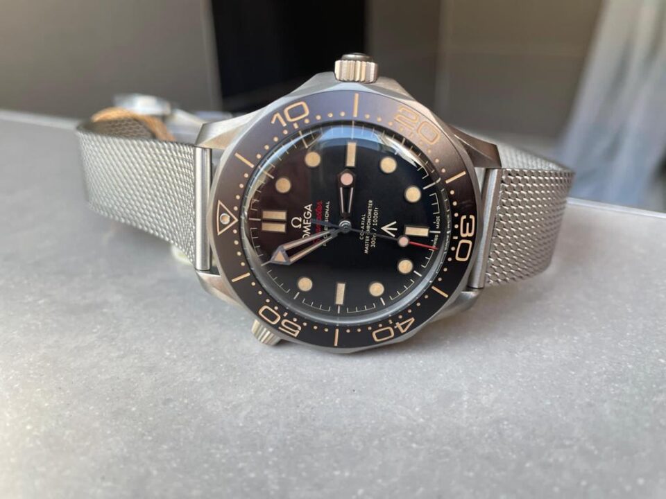 Seamaster 300 “No Time to Die” Limited Edition VSF 1:1 Best Edition on SS Mesh Bracelet A8806 V4