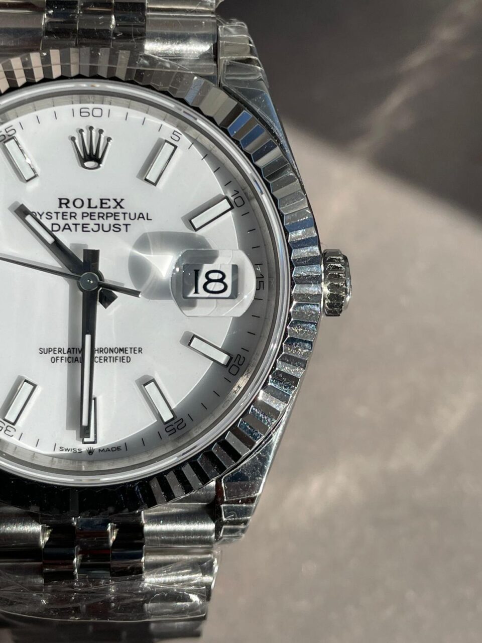 SS VS Factory 1:1 Rolex DateJust 41 Best Edition 904L Steel White Dial
