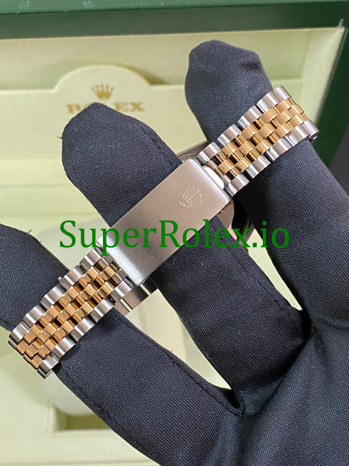 Rolex Datejust 31 Yellow Gold White Roman Dial Ref.68273