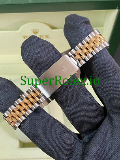 Rolex Datejust 31 Yellow Gold White Roman Dial Ref.68273