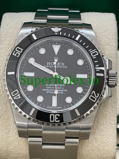Rolex Submariner No-Date 40mm Ref.114060 - Black Dial