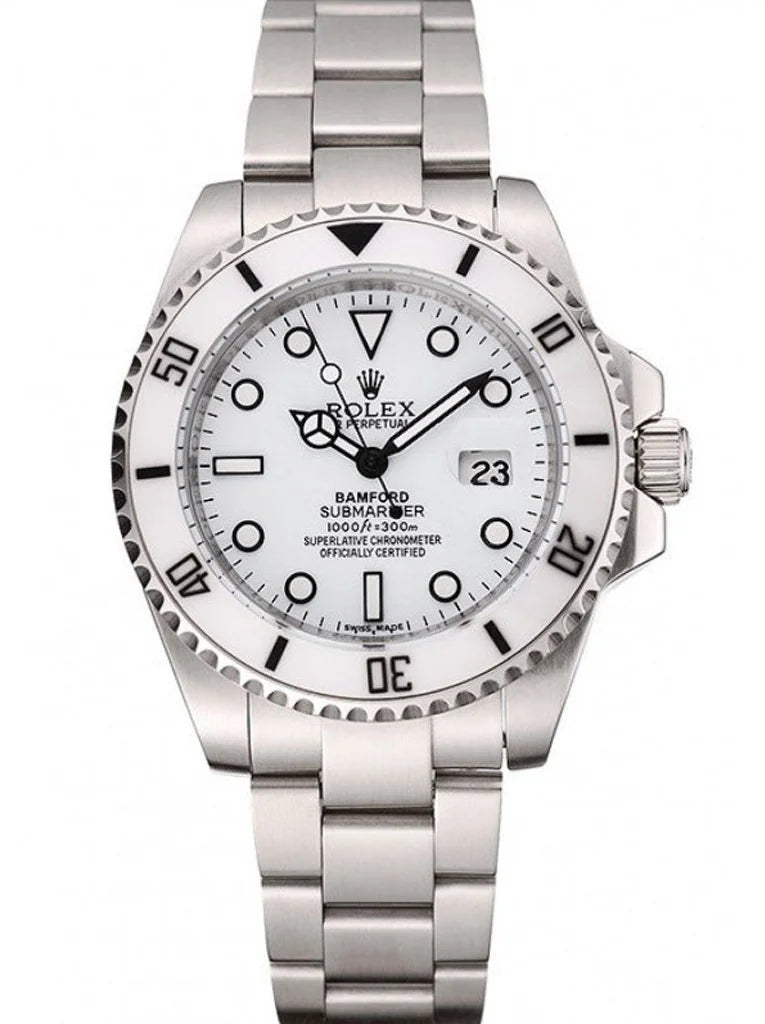 Rolex Submariner White Dial 1453863
