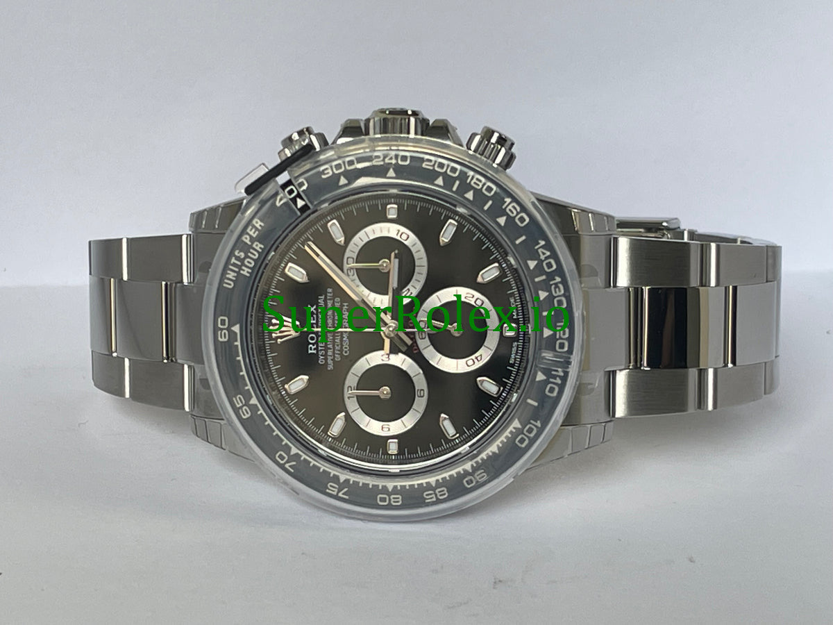 Rolex Cosmograph Daytona 40 Steel Black Index Dial Ref.116500LN