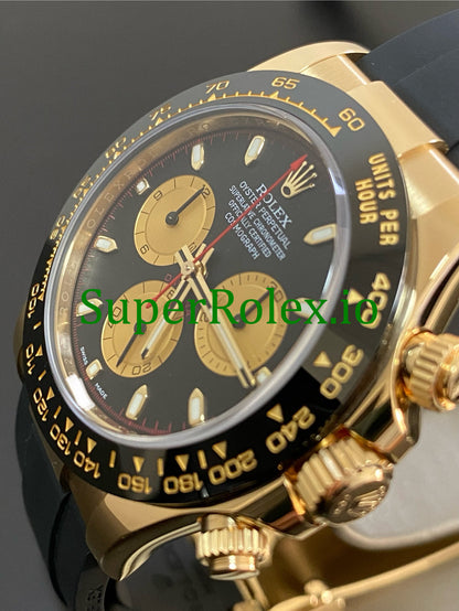 Rolex Cosmograph Daytona 40 Yellow Gold Black Index Dial Ref.116518LN