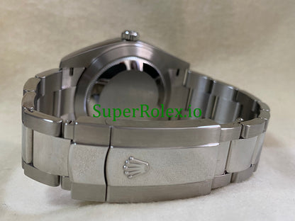 Rolex Datejust 41 Steel and White Gold Rolesor White Index Dial Ref.126334