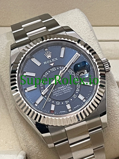 Rolex Sky-Dweller White Rolesor Ref.326934 - Blue Dial