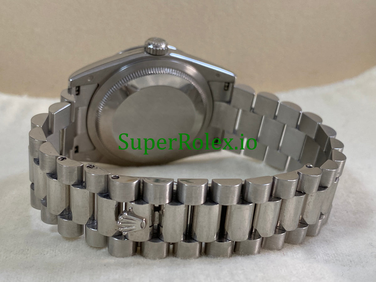 Rolex Platinum Day-Date 36 Ice Blue Dial Ref.118206
