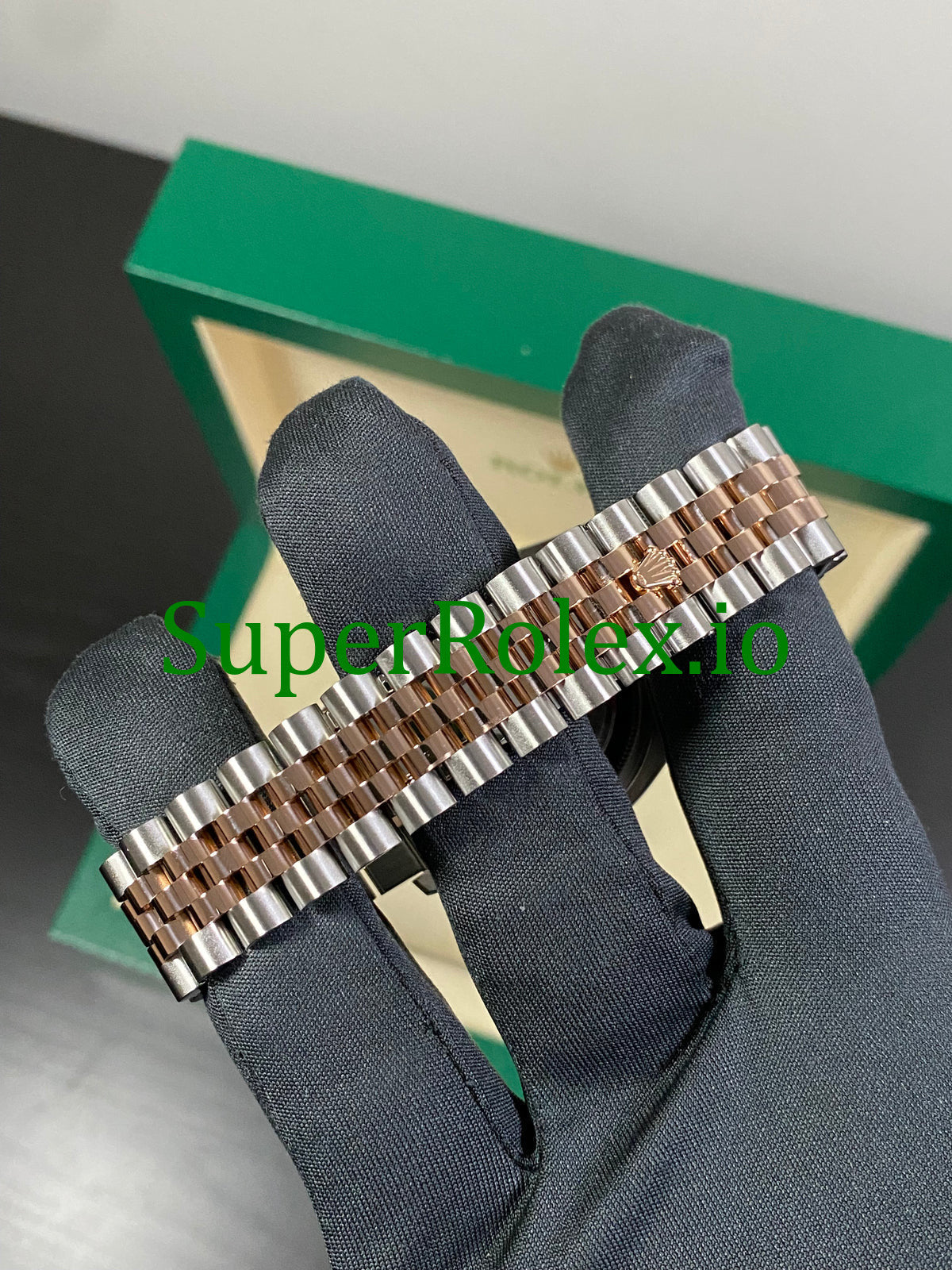 Rolex Datejust 36 Steel and Everose Gold Sundust Dial Ref.116231