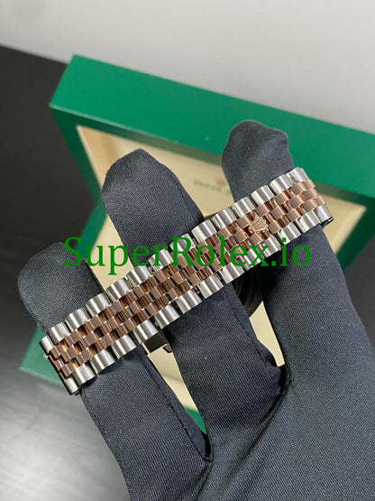 Rolex Datejust 36 Steel and Everose Gold Sundust Dial Ref.116231