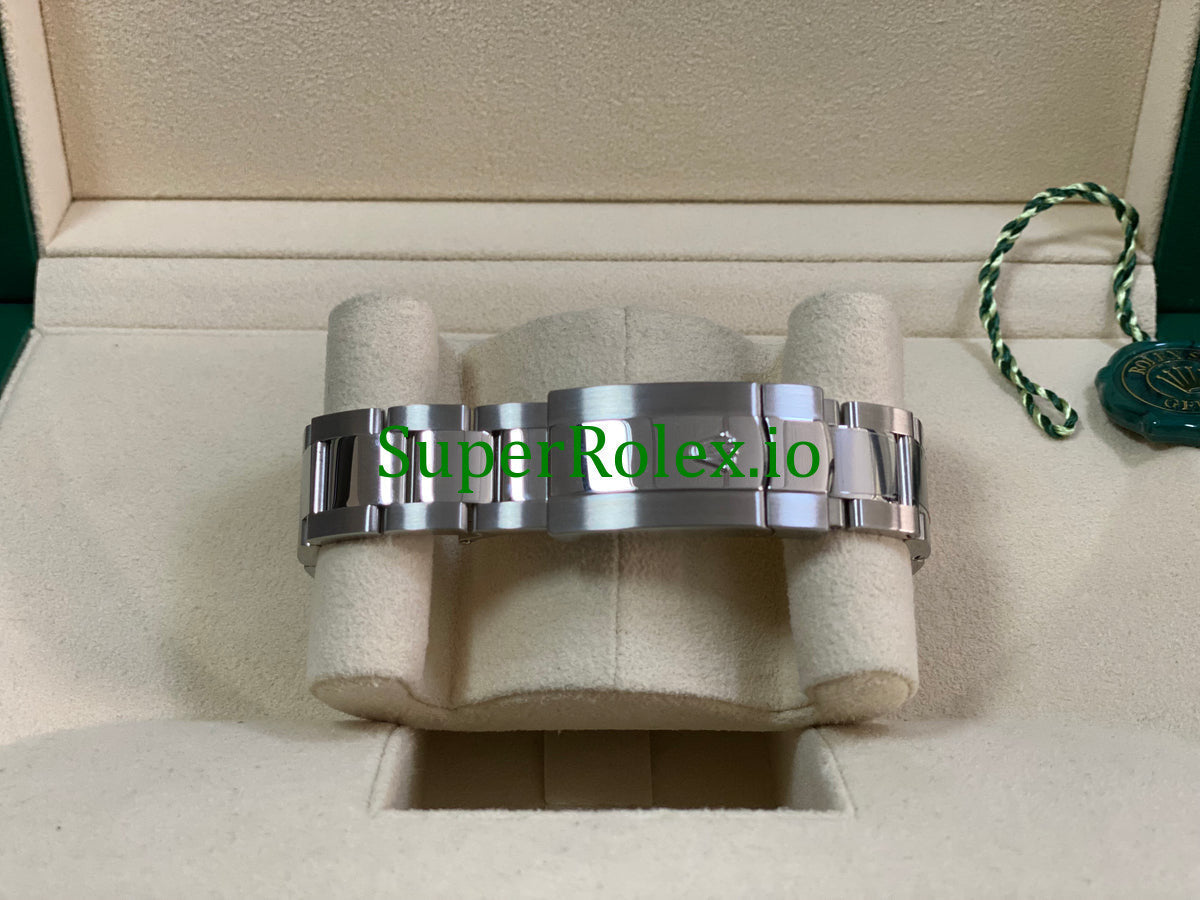 Rolex Datejust 36 Stainless Steel Bright Blue Fluted-Motif Dial Ref.126234